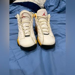 Yellow Jordan 13s